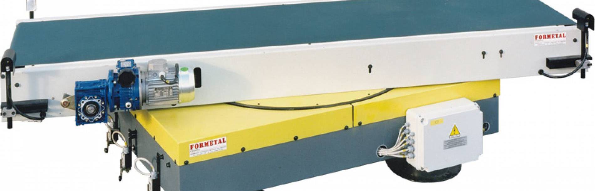 Turning belt conveyor